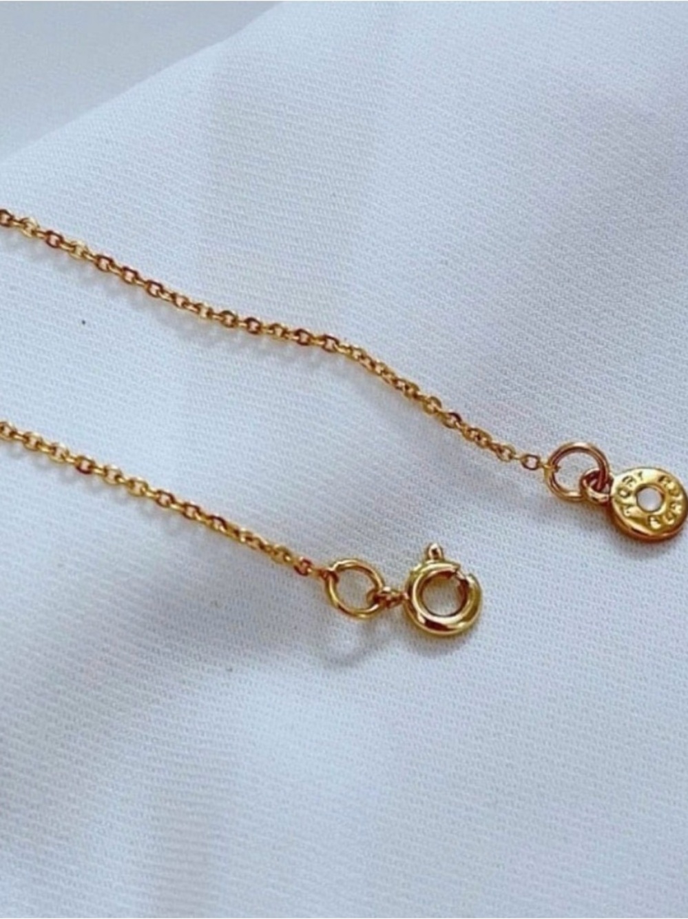 Tory Burch Pavé Gold Necklace and Earring Set - Picture 6 of 7